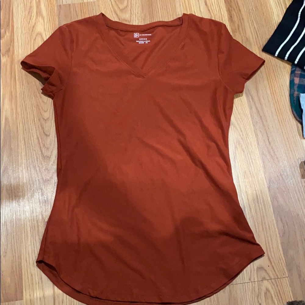 Basic red short sleeve